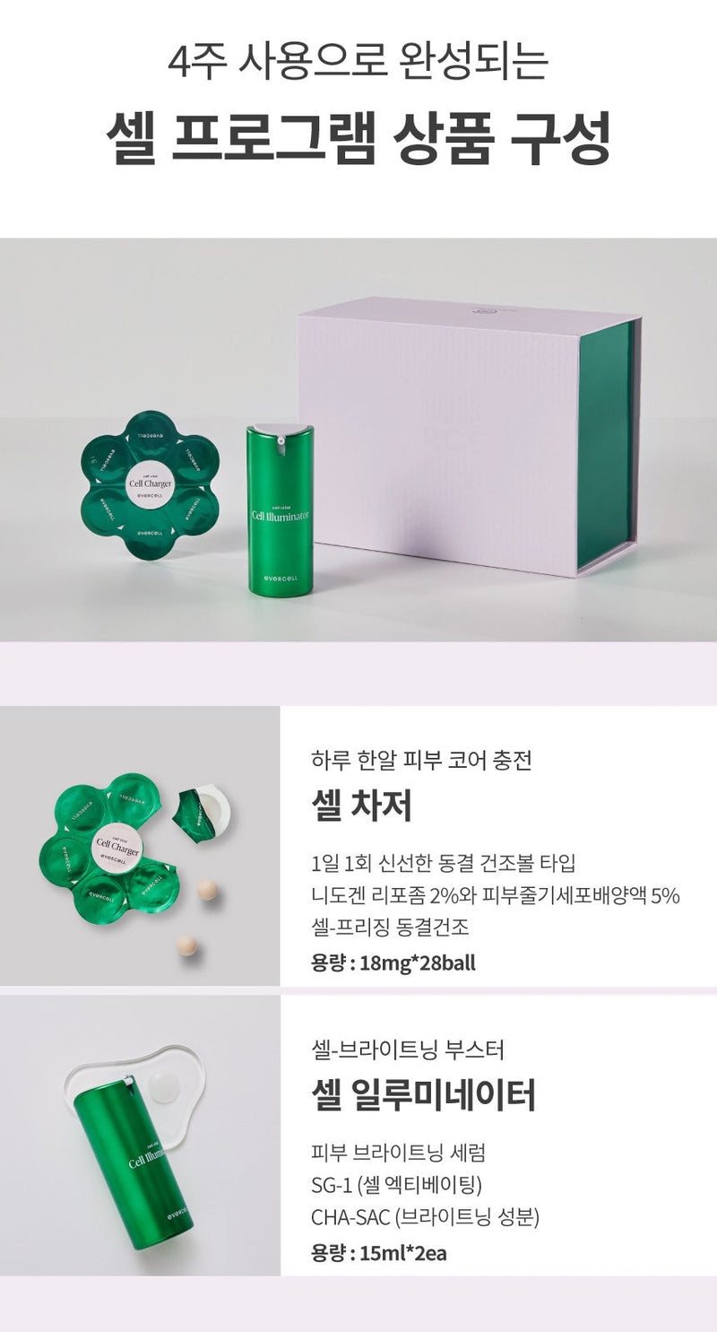 CHA BIO Evercell Cell Vital Cell Program 4 week Seoul Mills