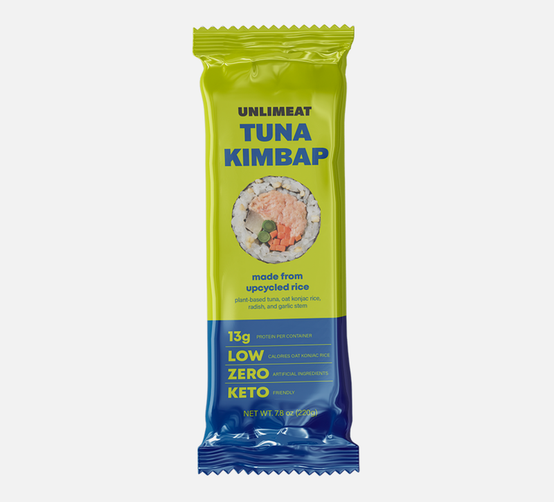 [MILLS EXPRESS] NEW! UNLIMEAT Vegan Tuna Kimbap (Frozen) 220g (1 roll)