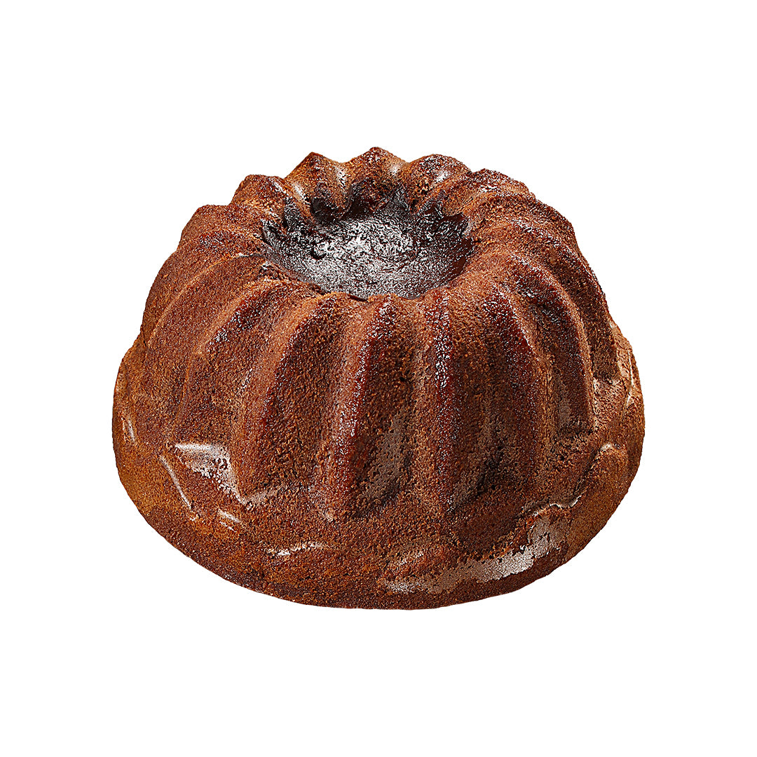 In defense of smaller Bundts: Dark Chocolate Bundt with Peanut