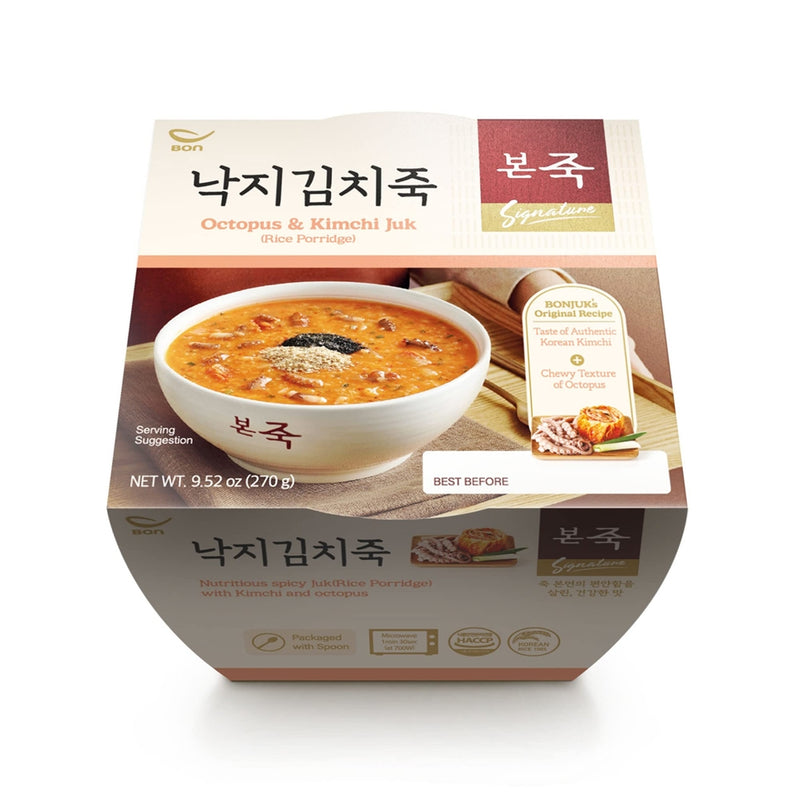 Bonjuk Kimchi Octopus Porridge 270g