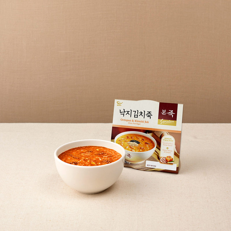 Bonjuk Kimchi Octopus Porridge 270g