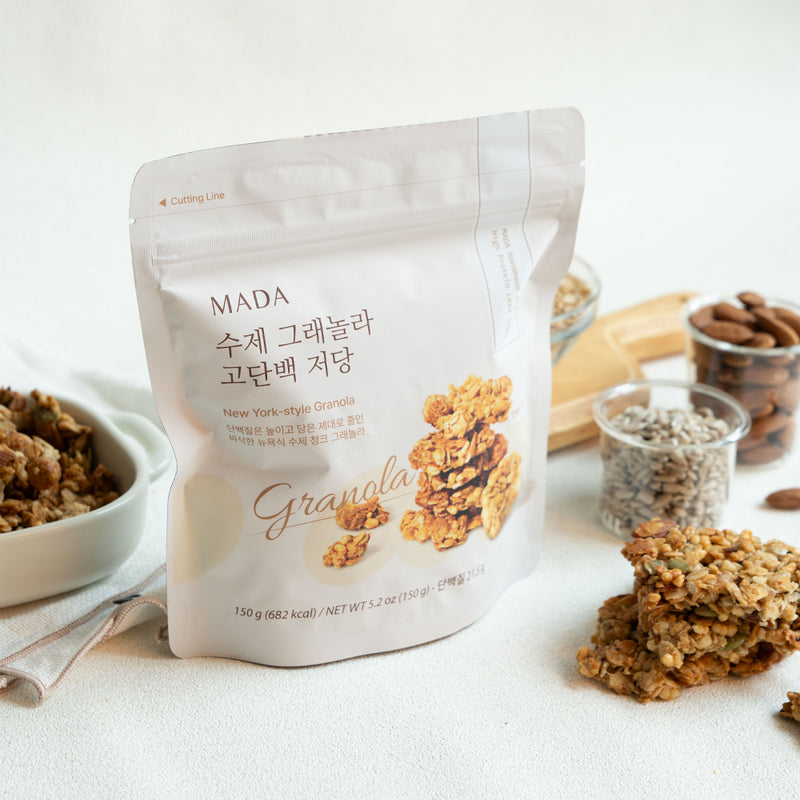 MADA handmade Granola high-protein, low-sugar 150g